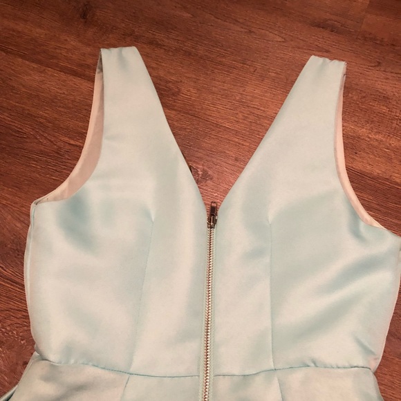 Structured Blue Dress - Picture 4 of 6